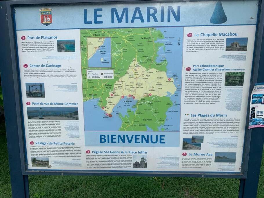 Studio Ti Plezi 26M A 2 Pas Marina Du Marin Climatise Parking Le Marin Экстерьер фото